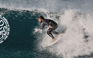 Wave whispers - Rodrigo Campos, the first tester of Van der Waal surf grips