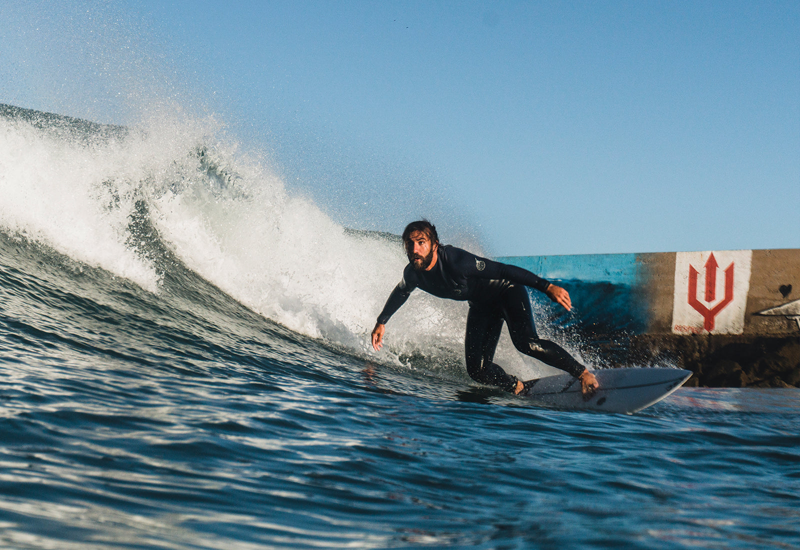Surf front traction pads