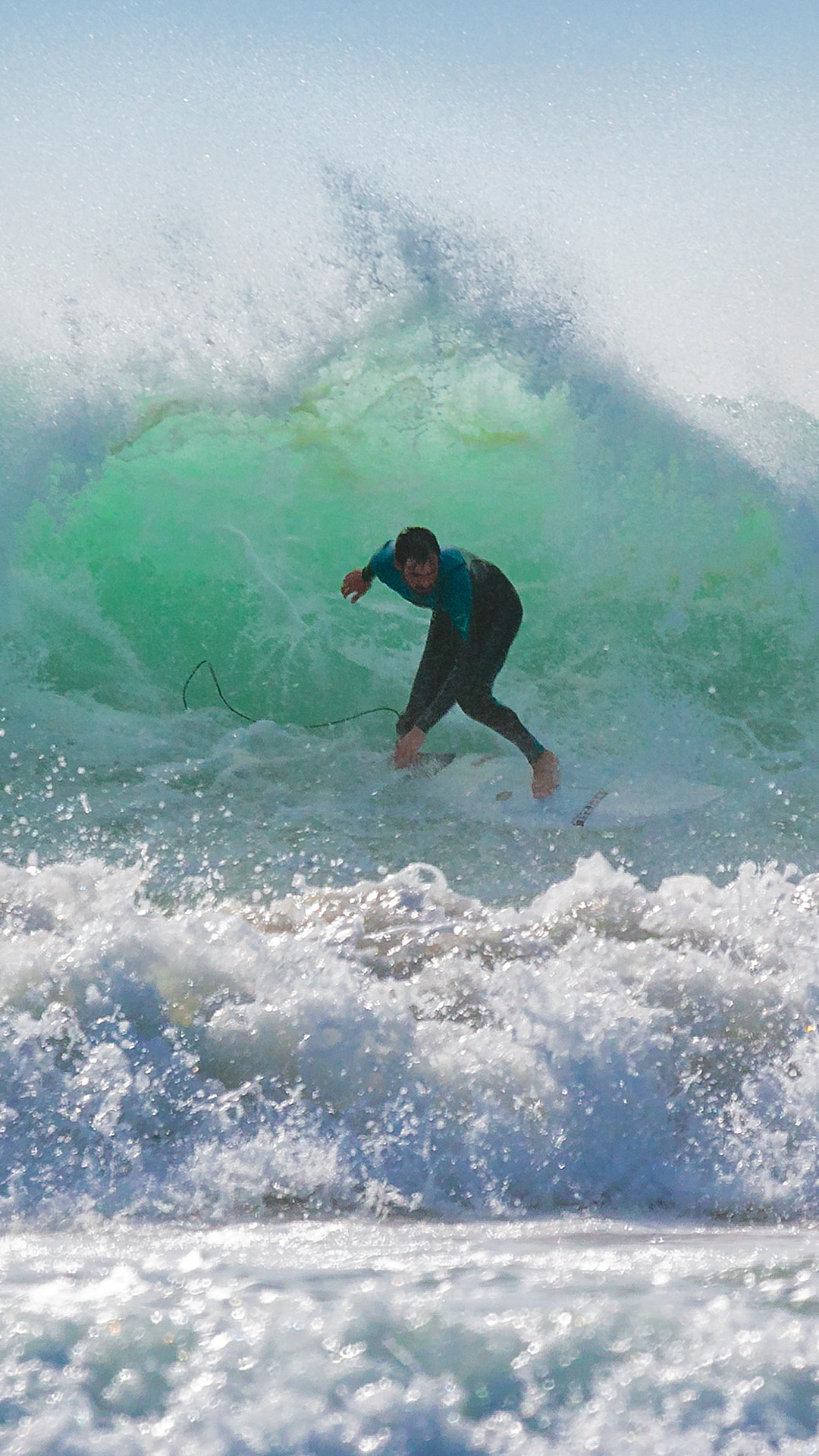 Surfing with hexagon traction pads